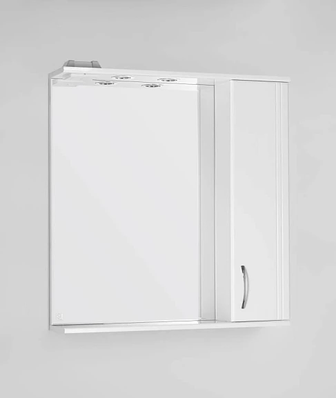 Зеркало-шкаф Style Line Эко Стандарт Панда 75/С R с Led-подсветкой