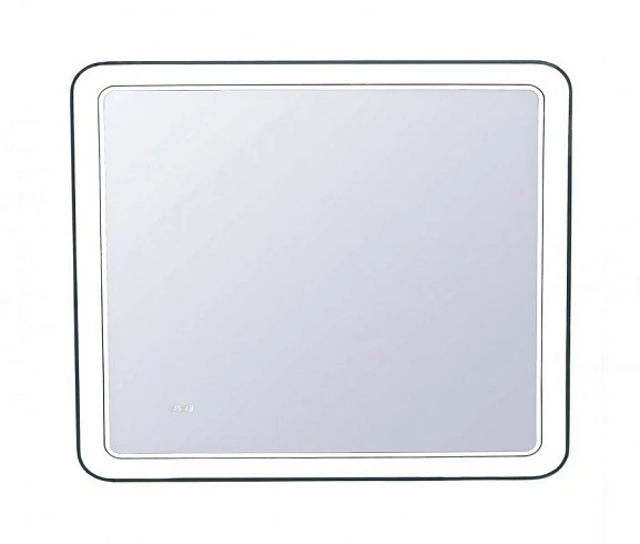 Зеркало Style Line Атлантика 100*80 c Led-подсветкой инфракрасный выключатель, часы