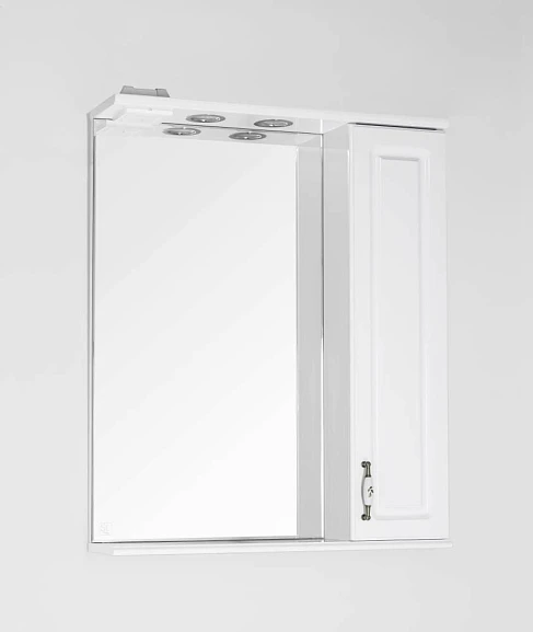 Зеркало-шкаф Style Line Олеандр-2 65/С R с Led-подсветкой