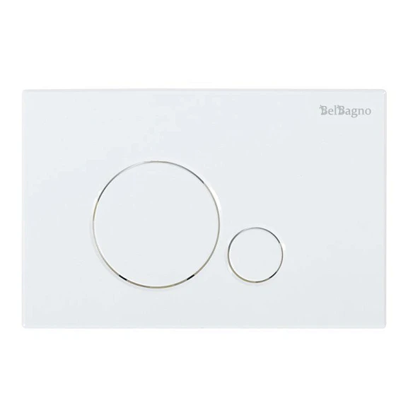 Кнопка смыва BelBagno Sfera BB014-SR-BIANCO белый глянец