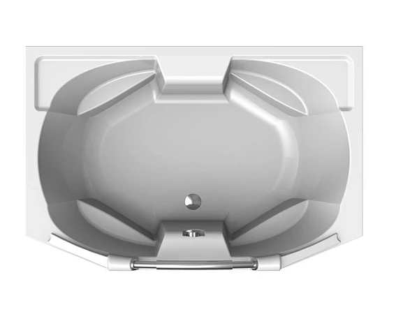 Акриловая ванна Radomir Конкорд 180х120 с поручнем (комплект)