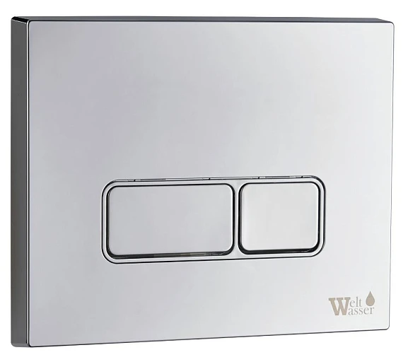 Клавиша смыва WeltWasser Marberg 410 SE глянцевый хром