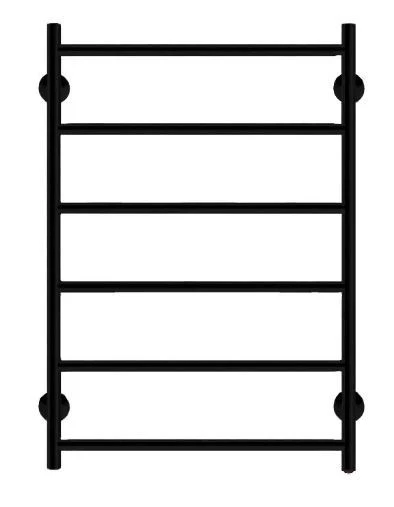 Электрический полотенцесушитель Deroh Treppe DETE500800RAL9005MATSPR П6 50*80 R скрытое подключение черный матовый