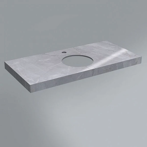 Столешница Kerama Marazzi Canaletto Риальто CN100.SG560702R 100*48 серый лаппатированный