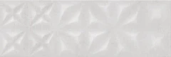 Керамическая плитка Cersanit Apeks ASU522 25*75 рельеф светло-серая