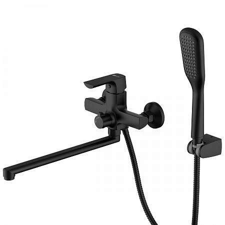 Смеситель Lemark Ursus LM7251BL универсальный черный