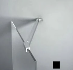 Профиль Jacob Delafon Contra горизонтальный угол 45° черный матовый