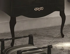 Ножки Акватон Венеция черные 2шт. Ножки Акватон Венеция черные 2шт.