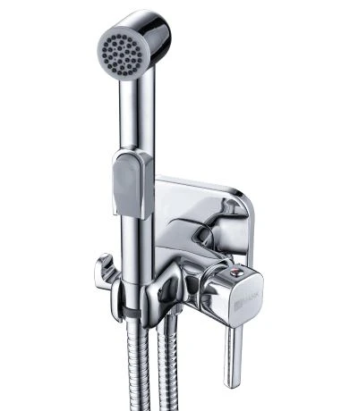 Гигиенический душ со смесителем Lemark Solo LM7165C скрытый монтаж хром