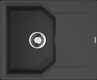 Кухонная мойка Omoikiri Yonaka 78*51 гранитная крошка черная с крылом