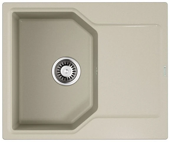Кухонная мойка Omoikiri Yonaka 61*51 гранитная крошка бежевая с крылом