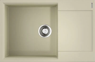 Кухонная мойка Omoikiri Daisen 78*51 гранитная крошка ваниль с коротким крылом