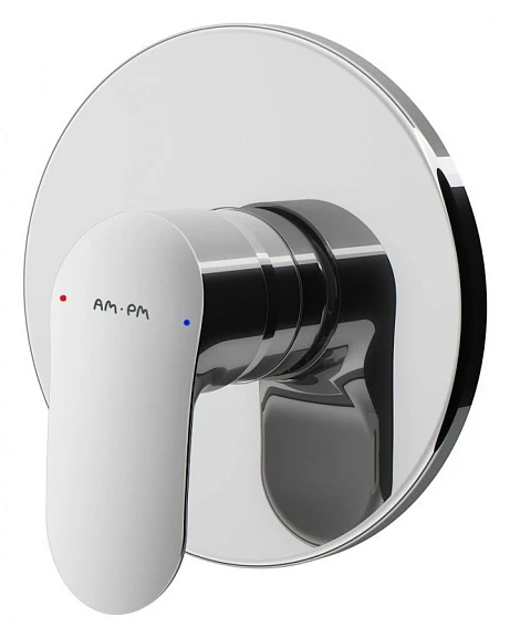 Смеситель AM.PM Like F8075000 для душа скрытый монтаж (скрытая монтажная часть приобретается отдельно)