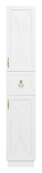 Пенал Misty Амбра 35 R белый