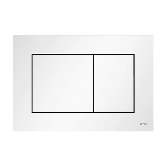Клавиша смыва Tece Now белая матовая