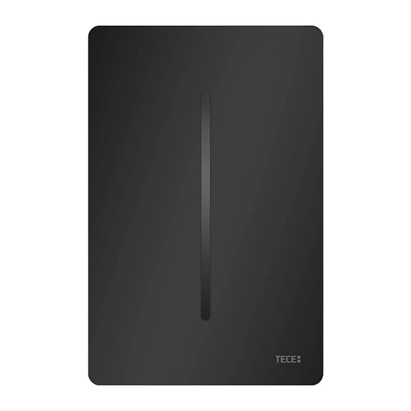 Бесконтактная клавиша смыва Tece Filo Solid Urinal 7,2 V для писсуара черная матовая