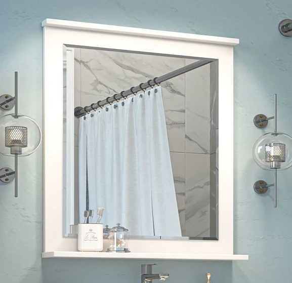 Зеркало Misty Марта 100 белое