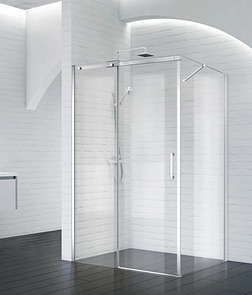 Душевой уголок BelBagno ACQUA-A-1 100*100*198 с поддоном 100*100*3 белый матовый