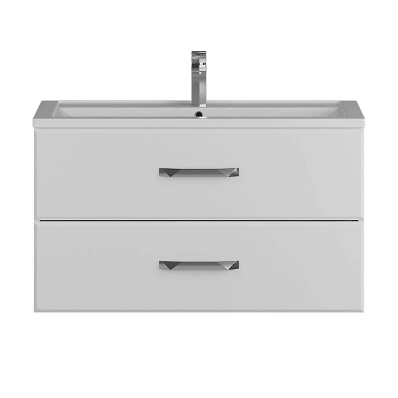 Тумба с раковиной Uperwood Foster 90 белая матовая