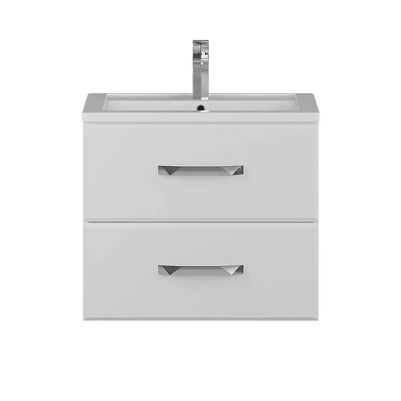 Тумба с раковиной Uperwood Foster 60 белая матовая