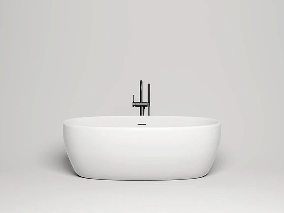 Ванна из искусственного камня Salini Luce S-Stone 170х85 цветная матовая (по RAL)