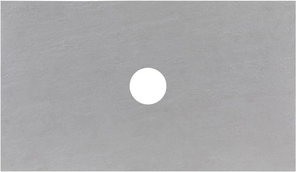 Столешница Allen Brau Fantasy 1.11009.G-S 80 серая структура (круглое/прямоугольное отверстие)