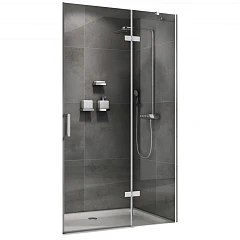 Душевая дверь в нишу ABBER Zart AG08100 100*209 L/R с поддоном 100*80*14 Душевая дверь в нишу ABBER Zart AG08100 100*209 L/R с поддоном 100*80*14