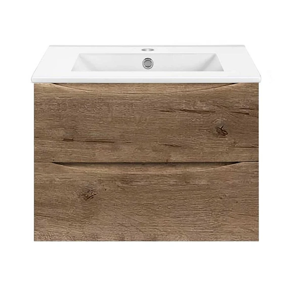Тумба с раковиной Vincea Mia Slim 70 дуб винтаж