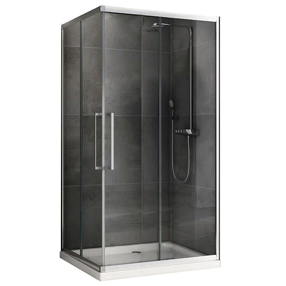 Душевой уголок ABBER Schwarzer Diamant AG02129H 120*90*195 L/R без поддона