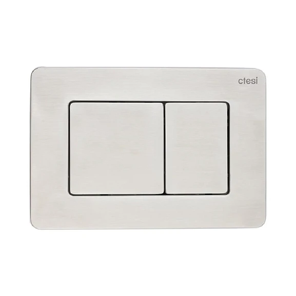 Клавиша смыва Ctesi Steel BK0202140 сталь