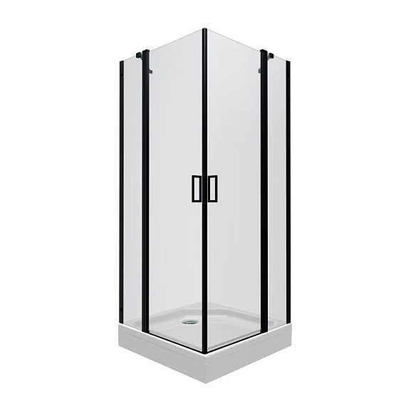Душевое ограждение Triton Тау-Блэк 90*90*207 с поддоном