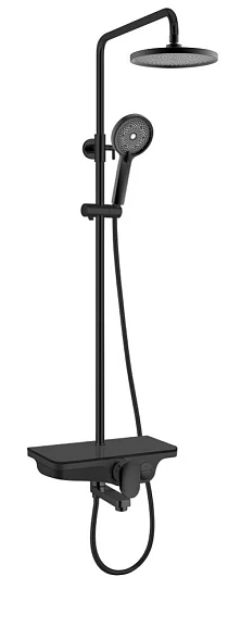 Душевая стойка WeltWasser WW DP 1020 BL черная