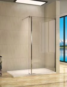 Душевая перегородка WeltWasser WW400 Walk-in 50G+30G 50*30*185 L/R с опорным профилем без поддона