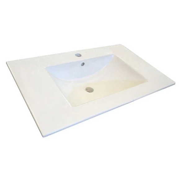 Встраиваемая раковина Comforty 75E 75,5*46,5 белая