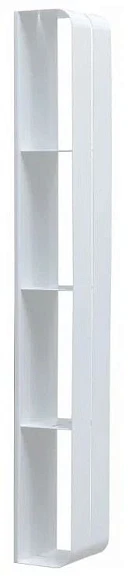 Полка Aquanet Магнум 302238 белая матовая