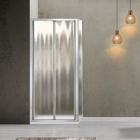 Душевой уголок Vincea Garda 80*80*190 стекло шиншилла без поддона