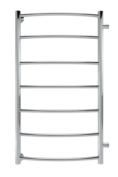 Водяной полотенцесушитель Indigo Arc 57,7*90 боковое подключение 80 серебристый