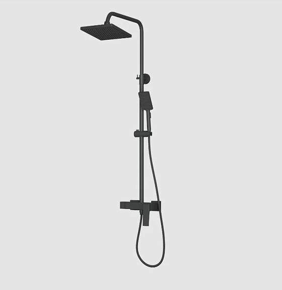 Душевая стойка Rush Thira TR3635-40Black черный матовый