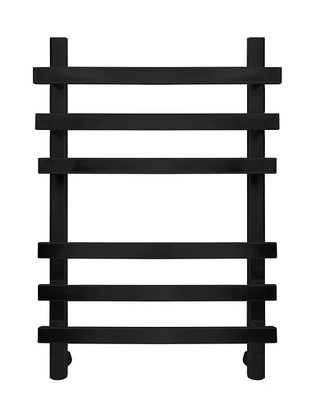 Водяной полотенцесушитель Indigo Askel 40*60 черный муар