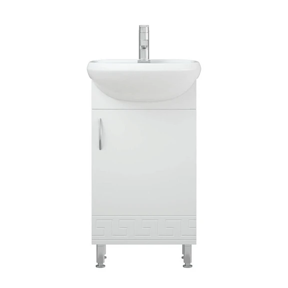 Тумба под раковину Corozo Олимп 45 белый глянец