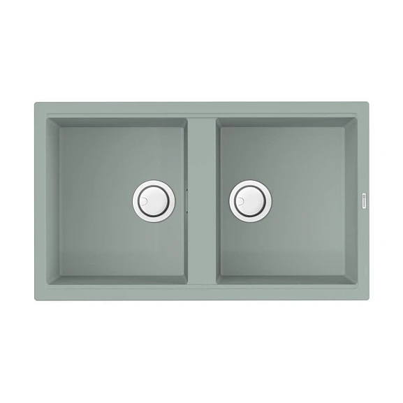 Кухонная мойка Omoikiri Kitagawa 86*51 wind green двойная