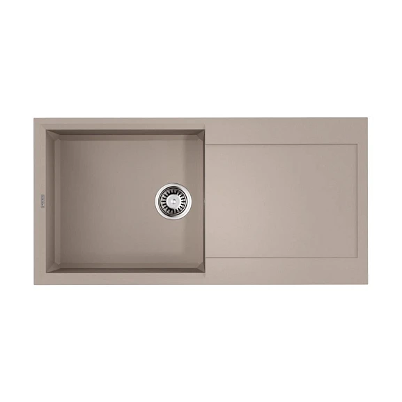 Кухонная мойка Omoikiri Sakaime 100*50 гранитная крошка бежевая с крылом