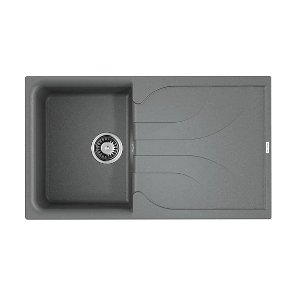 Кухонная мойка Omoikiri Yasugata 86*50 гранитная крошка Leningrad Grey с крылом