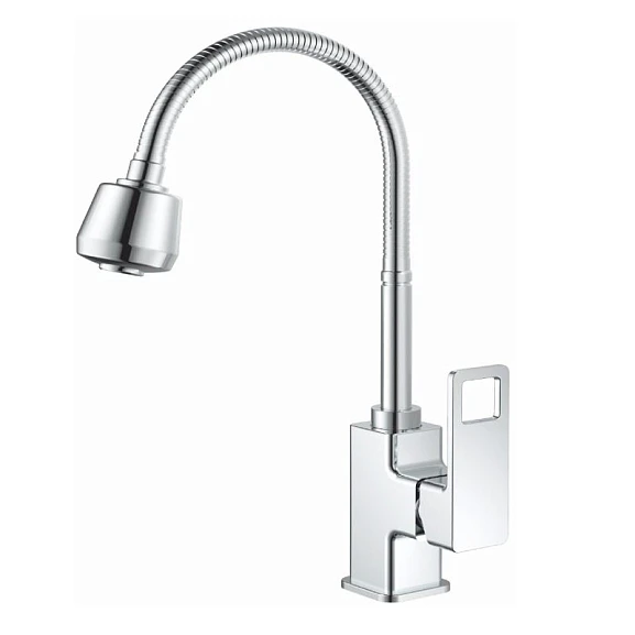 Смеситель Haiba HB73615 для кухни гибкий излив