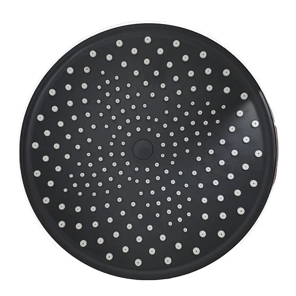 Верхний душ Haiba HB006 хром/черный