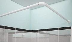 Карниз для поддона 70х70 квадрат белый глянец Карниз для поддона 70х70 квадрат белый глянец