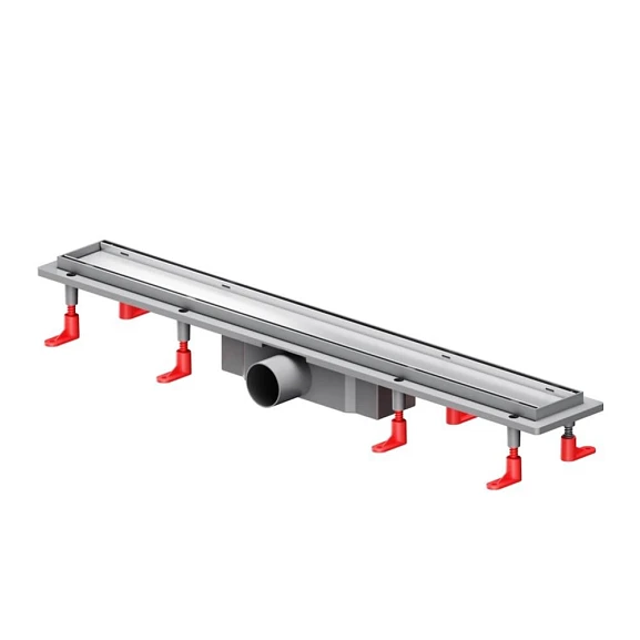 Душевой лоток AM.PM PrimeFlow 700 мм с дизайн-решеткой Tile матовый хром