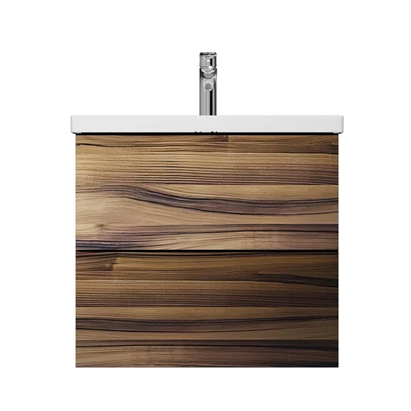 Тумба с раковиной AM.PM Gem 60 орех подвесная