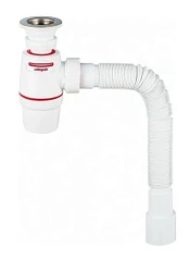 Сифон для кухонной мойки Wirquin Neo Air 1 1/2 с выпуском 40/50 мм