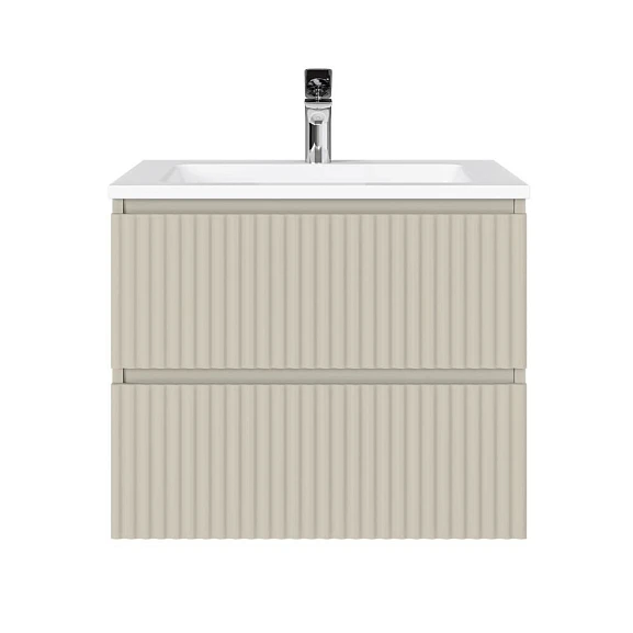 Тумба под раковину Raval Coste 60 подвесная светло-коричневая